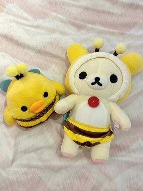 Rilakkuma | Bee Plushies (set of 2)